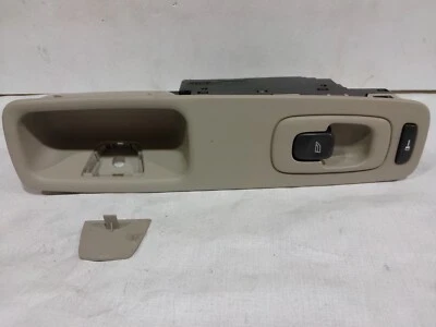 Interruptor de ventana eléctrica derecho pasajero Volvo S60 S80 V70 2001 8673187 beige claro Foto 1 de 4