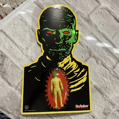 "Super7 ReAction MUMMY Universal Monsters 2018 SDCC exclusivo sin usar, en caja 3,75"" - raro" Foto 1 de 2
