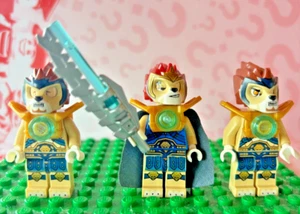 Assorted Lego Chima Mini figures - Laval x 3 - Picture 1 of 1