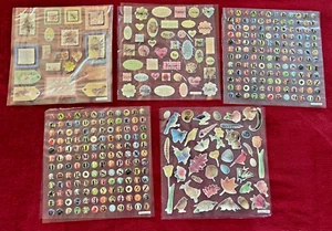 Colorbok Marjolein Bastin Nature's Garden Embellishment Stickers Kit; 5 Sheets - Picture 1 of 8