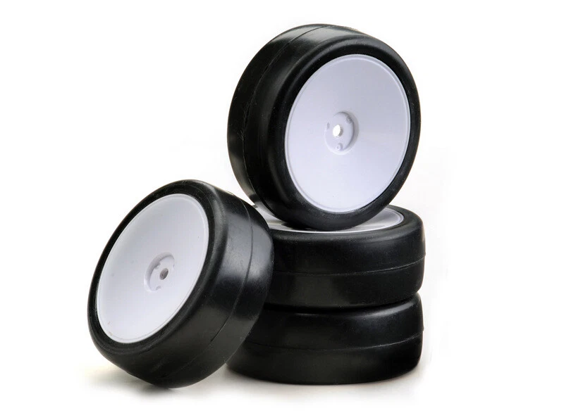 Absima 2510007 Räderset Onroad "Disc / Slick" weiß 1 10 (4)