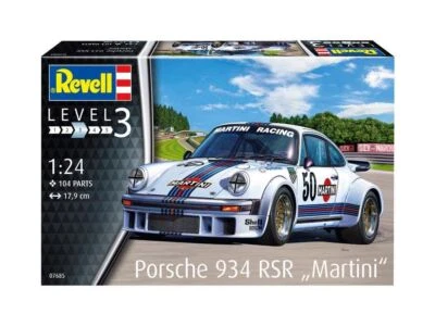 Revell 1:24 Porsche 934 Rsr " Martini " Modello Kit Auto - 07685 - Immagine 1 di 3