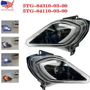 LED Pair Headlights Set For YAMAHA RAPTOR 700 YFZ 450 450R 2006-2021 - Picture 1 of 12