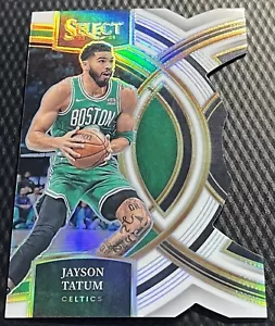 Tarjeta Prizm blanca troquelada #156 2023-24 Panini Select 30/149 Jayson Tatum Celtics - Imagen 1 de 4
