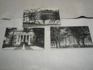 3 Monmouth College IL B&W Postcards 1930's UNPOSTED - Picture 1 of 9
