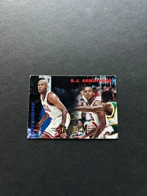 1995 Topps Stadium Club Basketball - Ron Harper & B.J. Armstrong No. 276 - Image 1 of 2