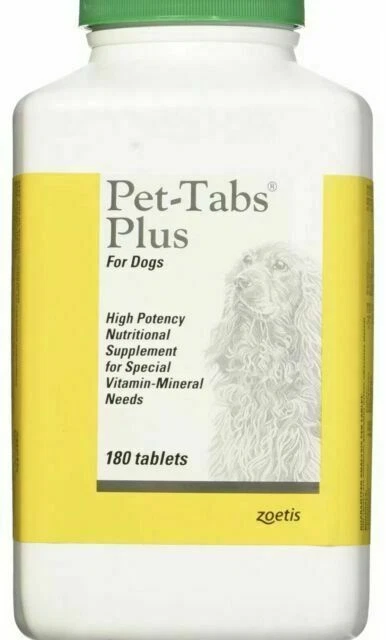 Pet Tabs Plus Dog Multivitamins - 180 Count