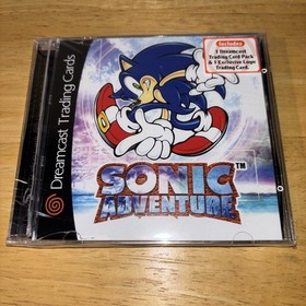 SONIC ADVENTURE CD SEGA DREAMCAST TRADING CARDS LIMITED RUN GAME PACK TS INSERTS