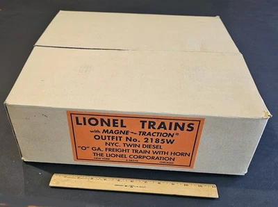 LIONEL O 6-38310 Nº 2185W NYC DOBLE TREN DE CARGA DIÉSEL CONJUNTO EN SET BOX NUEVO EN CAJA Foto 1 de 4