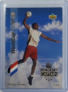 1993 Upper Deck Michael Jordan Honorary Captain World Cup USA 94 #HC3 RARE SP - Bild 1 von 3