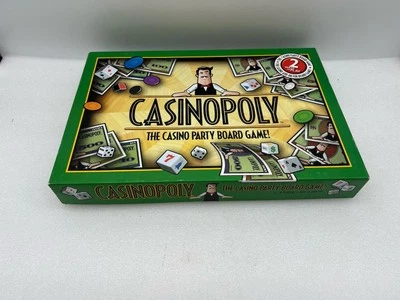 CASINOPOLY Board Game 2-6 Players Ages 12+ by Reveal Entertainment 2001 - Image 1 of 3