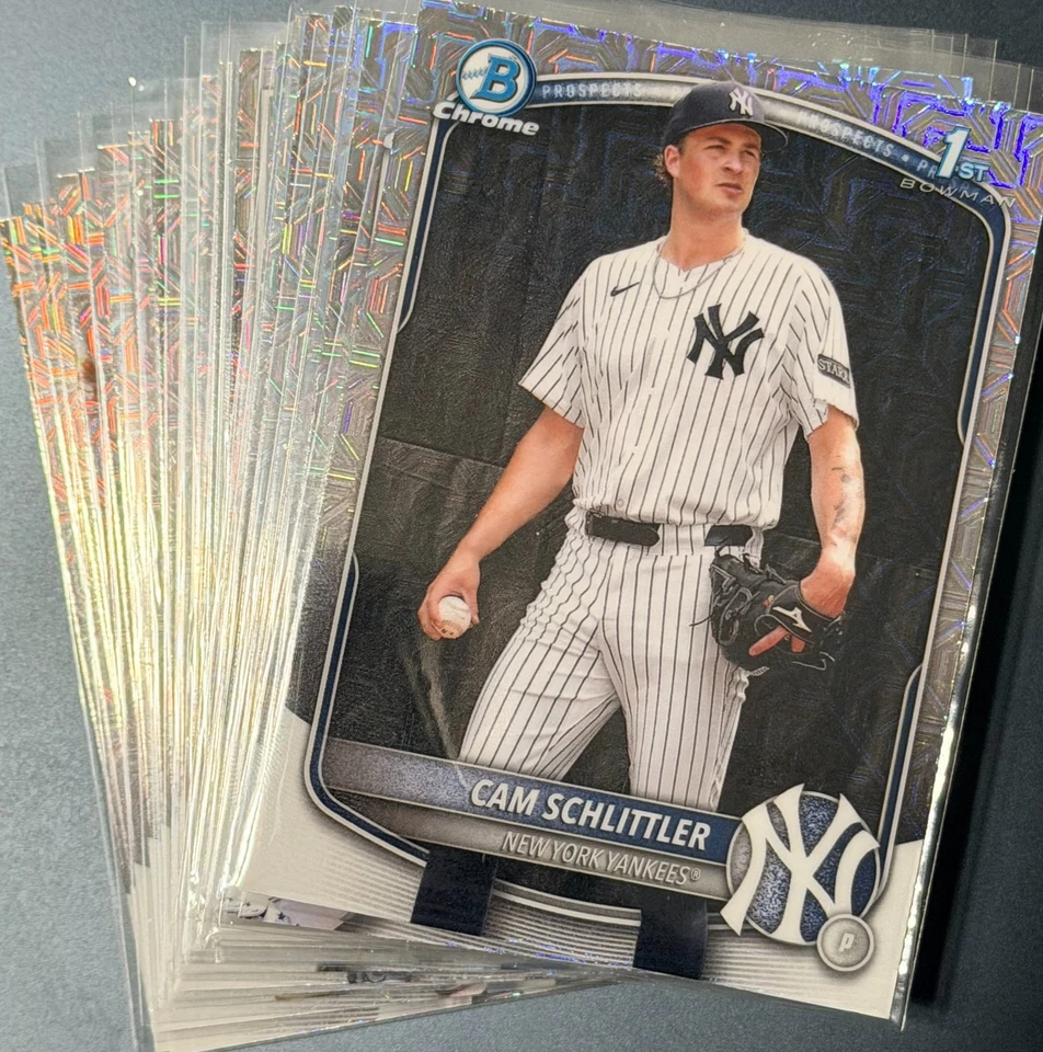 2025 Bowman Chrome Mojo переливающаяся карточка на выбор КУПИТЕ 4 ПОЛУЧИТЕ 1 БЕСПЛАТНАЯ ДОСТАВКА - Изображение 1 из 1