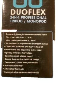 Bower duoflex tripod Tripod or Mono pod all in one - Picture 1 of 11