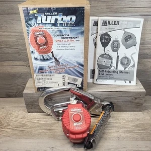 MILLER TurboLite 6-Foot Personal Fall Limiter HoneywellMFL-12/6 With Box Manual - Picture 1 of 6