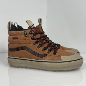 VANS Men’s SK8- HI MTE VN000CVRN1Z Waterproof Ginger Brown Boot Size 8 - Picture 1 of 8