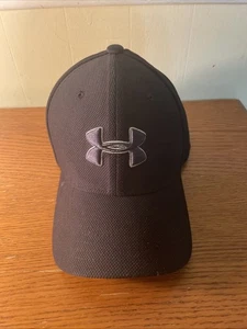 Gorra Under Armour Juvenil M Ajustada Negra Correr Gimnasio Entrenamiento Niños C3 - Imagen 1 de 7