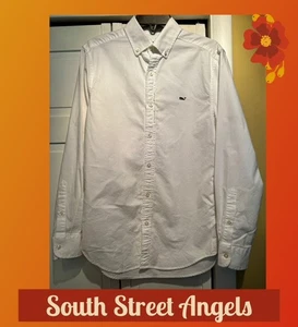 VINEYARD VINES ~ WHITE ~ WHALE OXFORD BUTTON DOWN SHIRT ~ MENS SIZE SMALL - Picture 1 of 7
