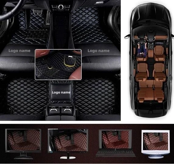 Car Floor Mats For Chevrolet All Models Carpets Luxury Waterproof Cargo Liners Foto 1 de 4