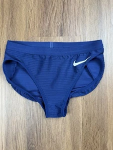 Nike Pro Elite Track & Field Womens blue Racing Briefs Size M CI0989-000 USA New - Picture 1 of 5