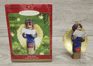 Hallmark Andenken Weihnachtsschmuck Noche De Paz 2001 Engel Stille Nacht QX8192 - Bild 1 von 14