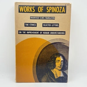 Chief Works of Spinoza Vol. II – R.H.M. Elwes Trans. – 1951 Dover PB Vintage - Picture 1 of 7