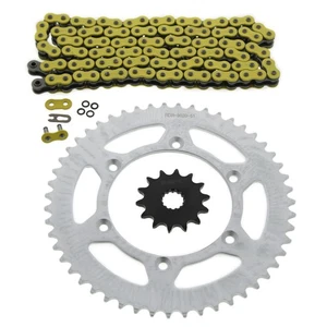 Yamaha WR426F 426 F 2001-2002 anillo tórico amarillo cadena y piñón 14/51 114L - Imagen 1 de 4