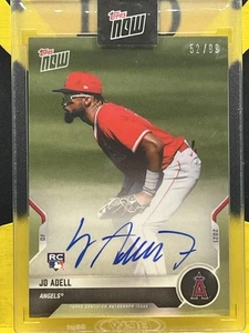 2021 Topps Now Road to Opening Day JO ADELL RC Encased ON CARD AUTO /99 OD-180A - Picture 1 of 2