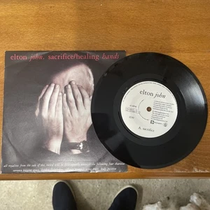 Elton John - Sacrifice 7" Vinyl Record A1/B1 - EJS 22 VG+/EX - Picture 1 of 1
