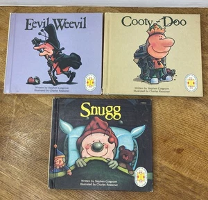 VTG Lot of 3 Topsy-Turvy Books Stephen Cosgrove 1988 6 Stories Flip Format HC - Picture 1 of 24