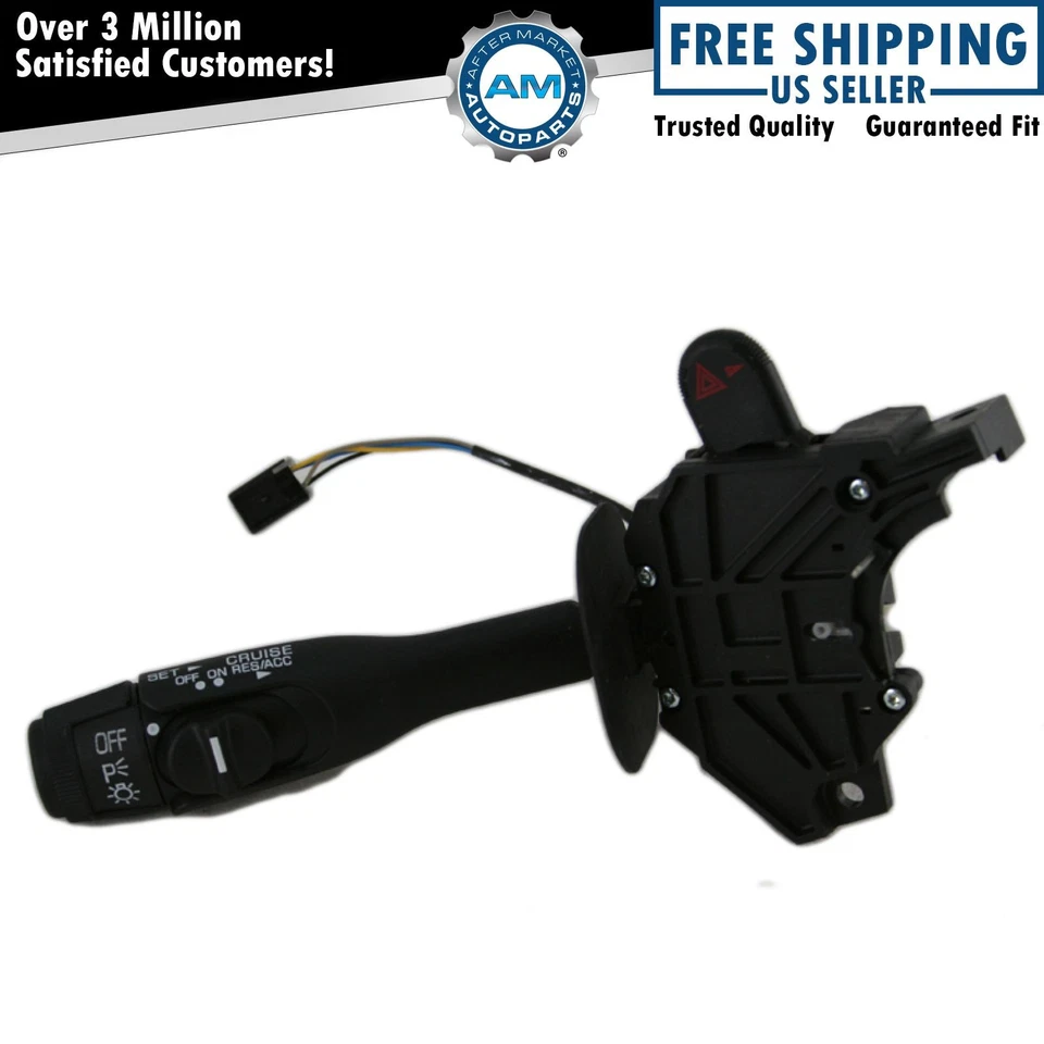 Interruptor de farol alavanca de controle de cruzeiro seta para 94-95 Achieva Grand Am - Imagem 1 de 3