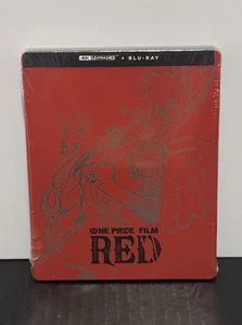 One Piece Film: Red (4k Ultra HD + Blu-ray) Steelbook - Brand New/Factory Sealed - Imagen 1 de 6