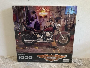 Harley Davidson 1000 Springbock Puzzle neu versiegelt 24 x 30 Zoll Heritage Soft - Bild 1 von 8