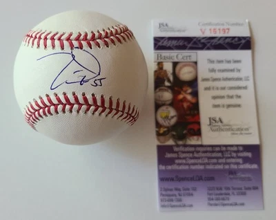 Tim Lincecum Signed Auto Giants 60 Years OML Baseball JSA COA - Image 1 of 4