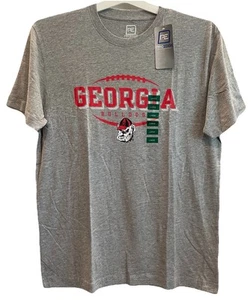 Camiseta de fĂștbol Georgia Bulldogs gris S, M, L, XL, 2XL, 3XL đ„NUEVAđ„NCAA suave - Imagen 1 de 11