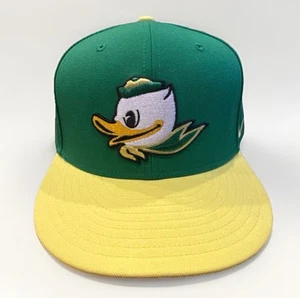 Nike Oregon Ducks Pro Cap Hat Green Yellow Adult Size 7 5/8 Dri-Fit Performance - Picture 1 of 12