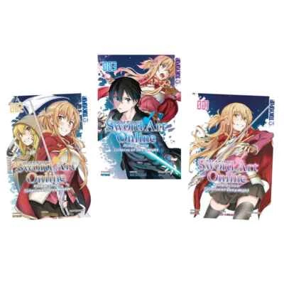 TOKYOPOP Sword Art Online Progressive Scherzo of Deep Night Manga Band 1+2+3 Bundle NEU
