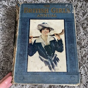 VINTAGE The British Girl's Annual Eric Wood Cassel & Cassel 1922 - Picture 1 of 8