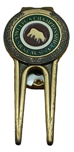 Rare Vntg LPGA Championship Divot Tool-Money Clip-1in Coin Style Golf Marker - Picture 1 of 6