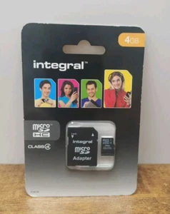 Zintegrowana karta Micro SDHC 4 GB i adapter karty Karta pamięci Micro SDHC - Zdjęcie 1 z 6
