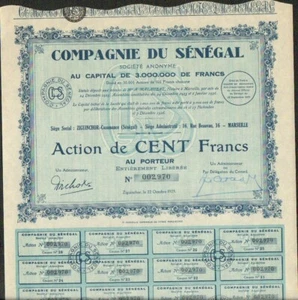 Compagnie du SÉNÉGAL (V) - Foto 1 di 1