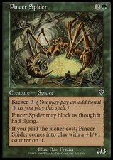 Magic the Gathering MTG Pincer Spider (201) Invasion   NM