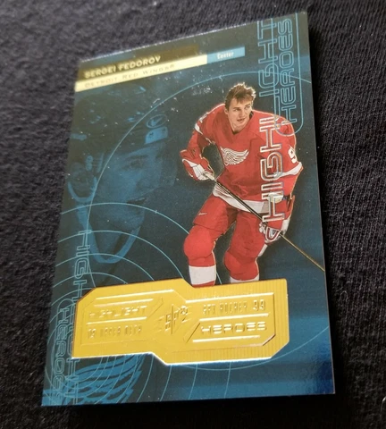 SERGEI FEDOROV 1998-99 SPx Top Prospects Highlight Heroes #H15 Detroit Red Wings Cover