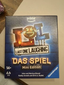 Ravensburger 24592 - Last One Laughing Das Spiel: Mini Edition - LOL Partyspiel - Bild 1 von 2