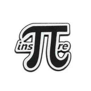 InsPIre Enamel Lapel Pin Brooch | Science Math STEM Teacher Fashion Gift - Picture 1 of 5