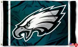 Eagles Philadelphia 3x5 Bandera Hombre Cueva Banderas Estandarte Nuevos Campeones de EE. UU. - Imagen 1 de 6