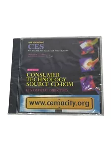 NEW SEALED 1998 Technology Source Official Directory RARE CD-ROM Las Vegas CES - Picture 1 of 2