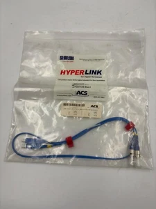NEW - Hyper Link 19M - SC/ST SM DUPLEX 2MM HYPERLINK BLUE ASSY Fiber Cable Assy - Picture 1 of 3