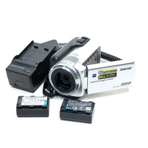 Sony DCR-SR47 HDD Video Camera 60GB 60x Zoom Camcorder Tested w/ Batt & Charger - Picture 1 of 11