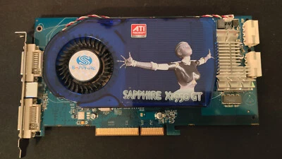ATI RADEON SAPPHIRE X1950 GT AGP 8X 100% WORKING TESTED - Image 1 of 4