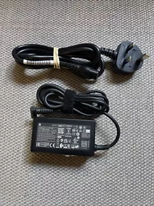 Cargador Adaptador de Corriente de CA Redondo Original HP 65W 19.5V 3.33A para Portátil - Imagen 1 de 4